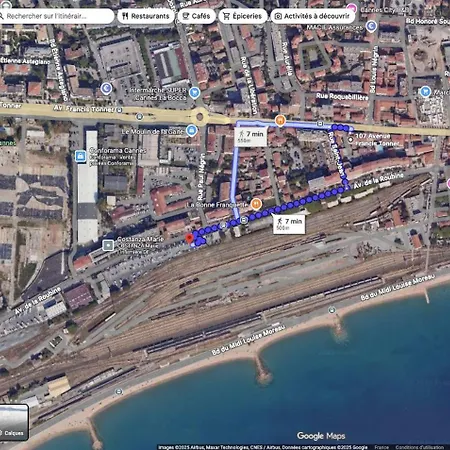 Proche Gare Et Commerces, 5min Plage, 4 Personnes - Palmazur * カンヌ
